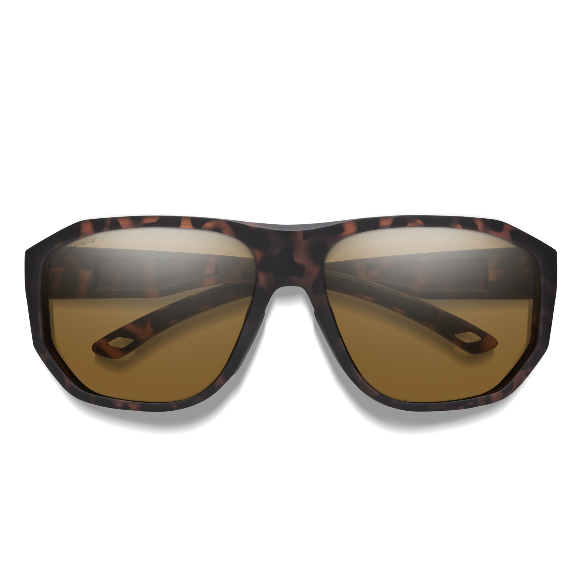 Outrigger, Sunglasses + Matte Black | ChromaPop Glass Polarized Blue Mirror
