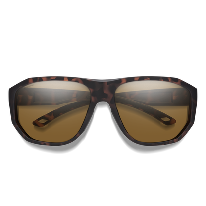 Outrigger, Sunglasses + Matte Black | ChromaPop Glass Polarized Blue Mirror