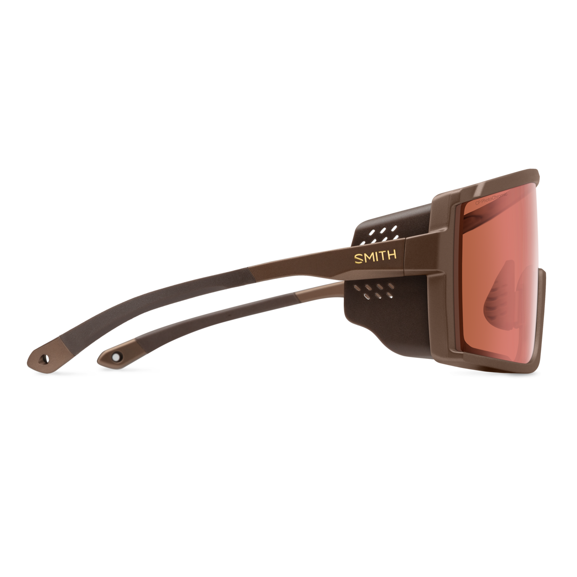 Pursuit, Matte Black | ChromaPop Glacier Photochromic Copper To Gray With Blue Mirror