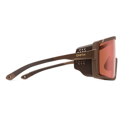 Pursuit, Matte Black | ChromaPop Glacier Photochromic Copper To Gray With Blue Mirror