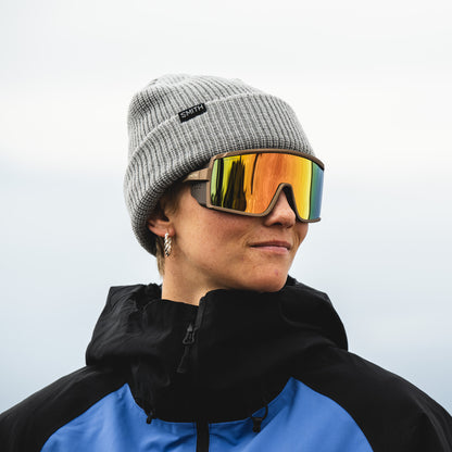 Pursuit, Matte Black | ChromaPop Glacier Photochromic Copper To Gray With Blue Mirror