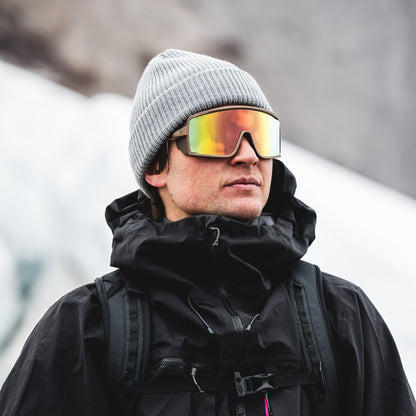 Pursuit, Matte Black | ChromaPop Glacier Photochromic Copper To Gray With Blue Mirror