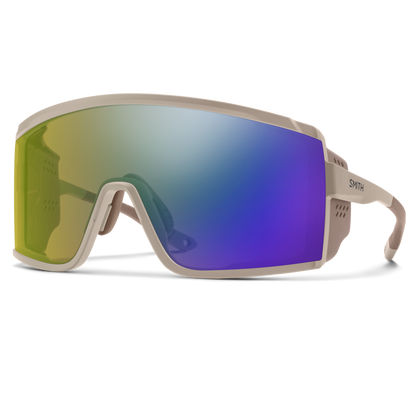 Pursuit, Matte Black | ChromaPop Glacier Photochromic Copper To Gray With Blue Mirror