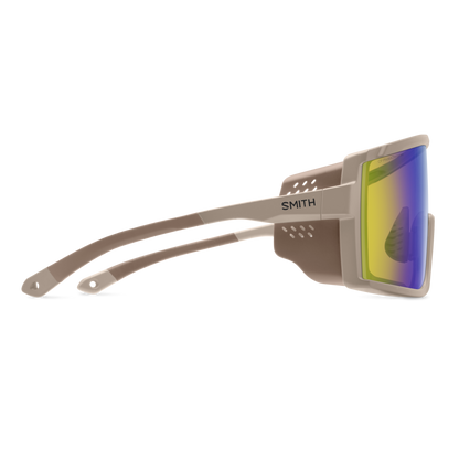 Pursuit, Matte Black | ChromaPop Glacier Photochromic Copper To Gray With Blue Mirror