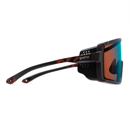 Pursuit, Matte Black | ChromaPop Glacier Photochromic Copper To Gray With Blue Mirror