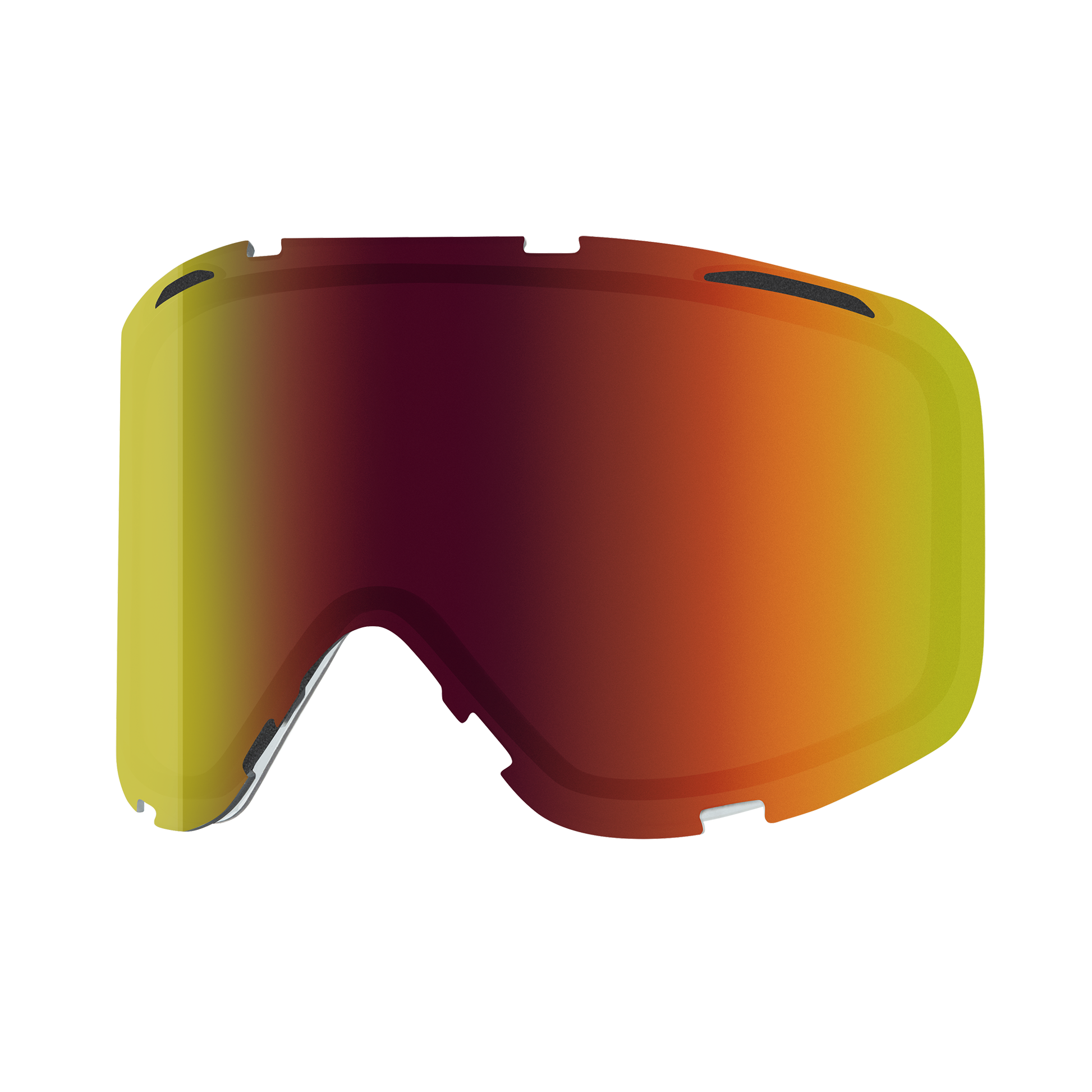 Verre de remplacement Rally, Miroir Sol-X rouge