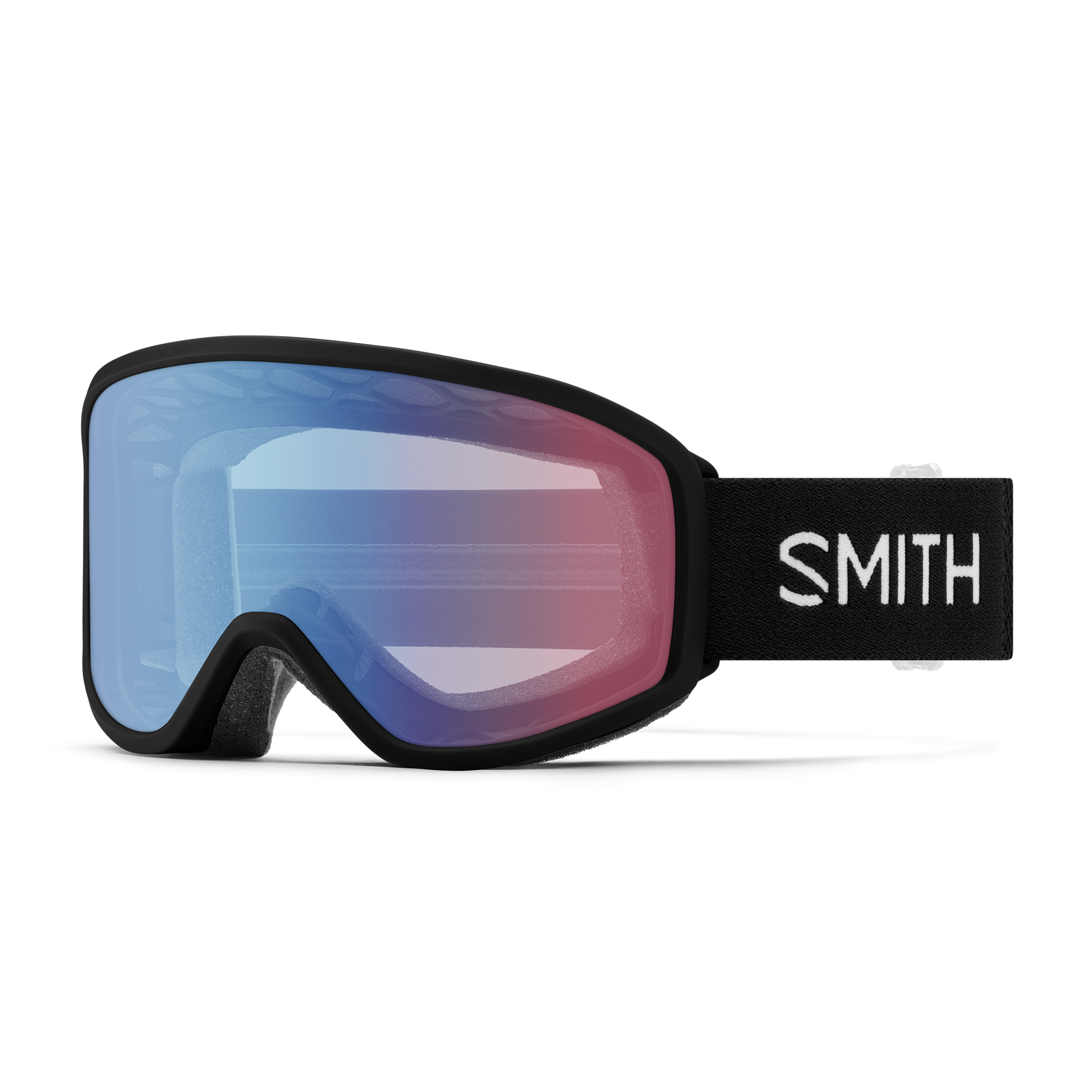 Reason OTG Low Bridge Fit, Black | Red Sol-X Mirror