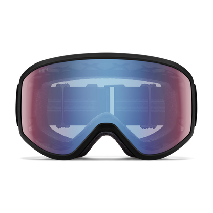 Reason OTG Low Bridge Fit, Black | Red Sol-X Mirror