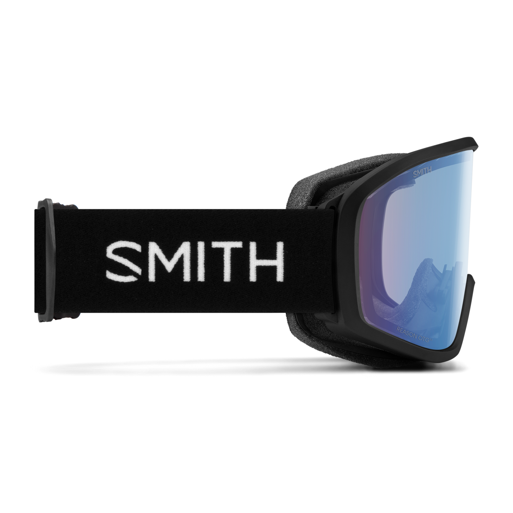 Reason OTG Low Bridge Fit, Black | Red Sol-X Mirror