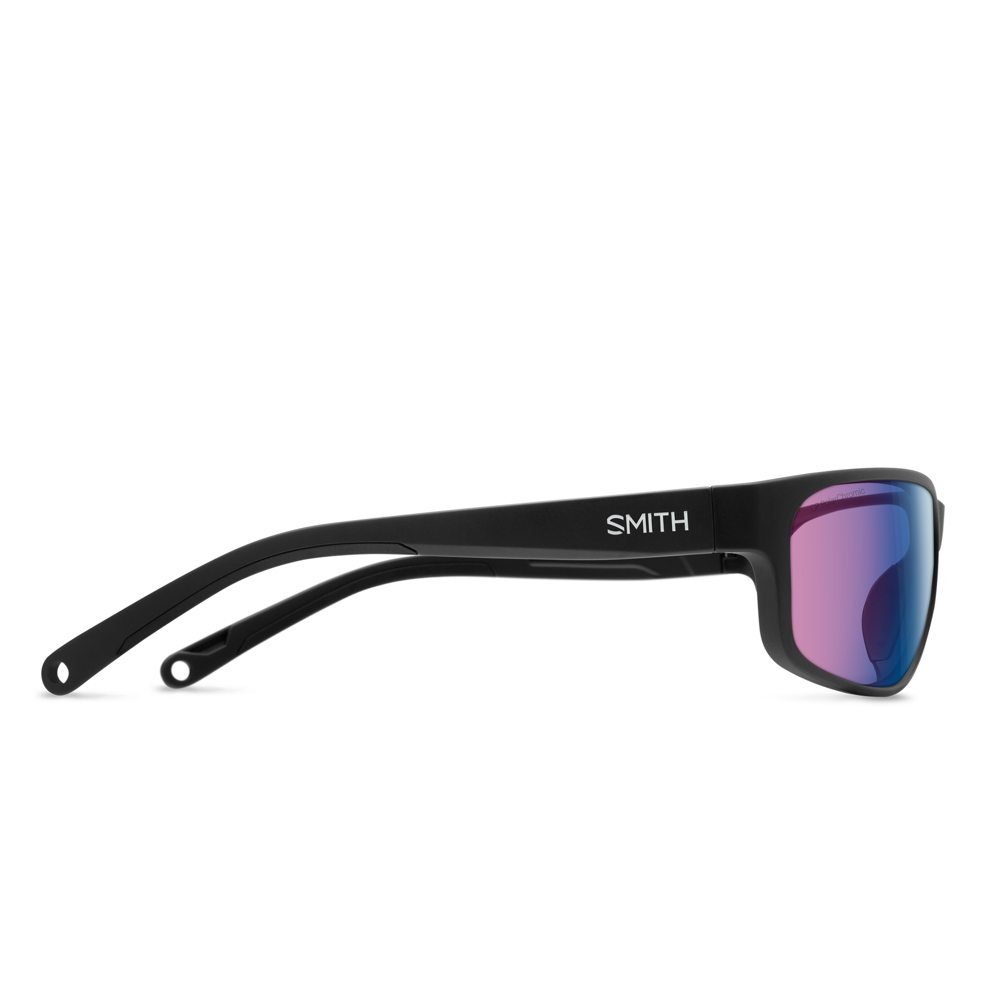 Redding 2, Sunglasses + Matte Black | ChromaPop Polarized Blue Mirror