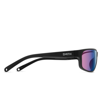 Redding 2, Sunglasses + Matte Black | ChromaPop Polarized Blue Mirror