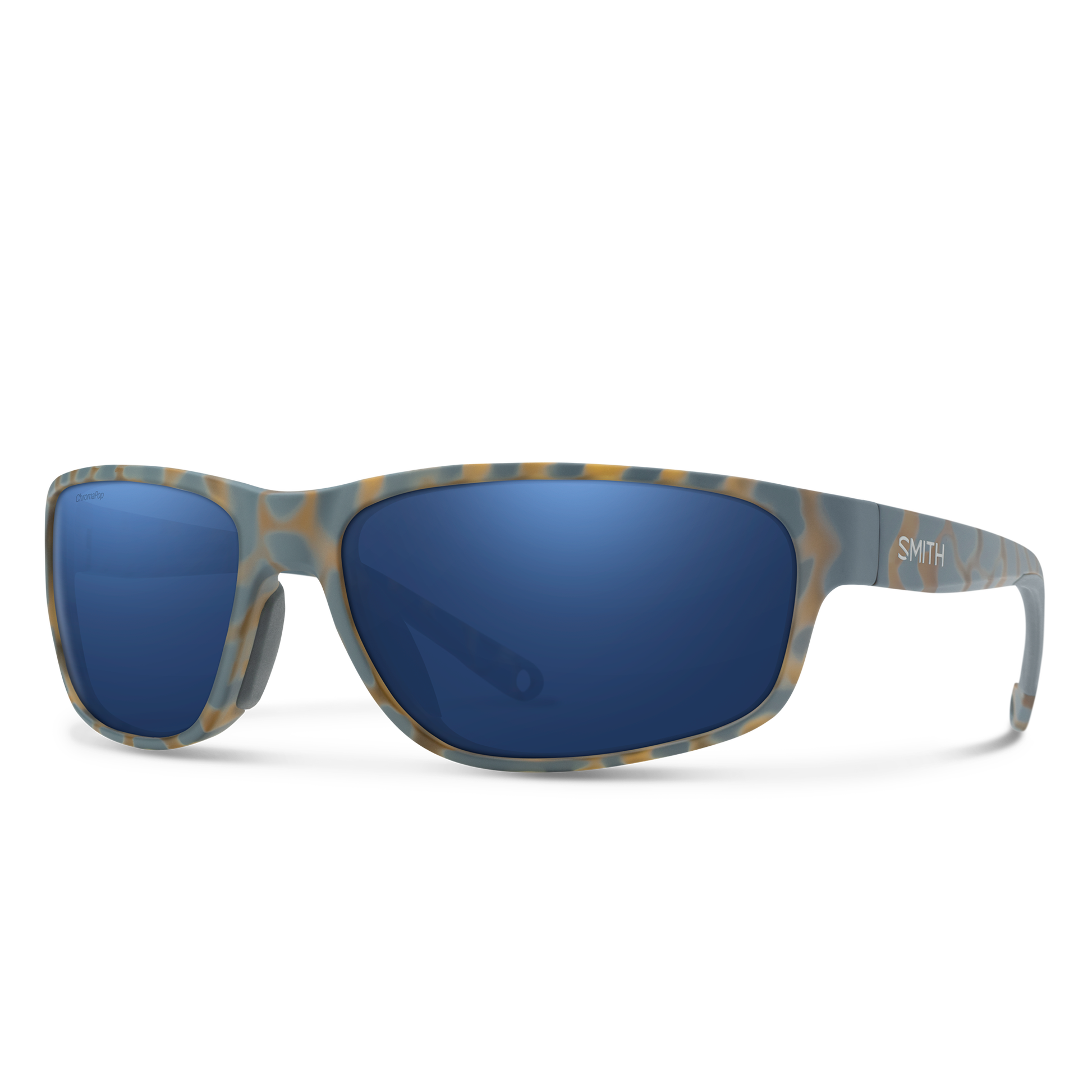 Redding 2, Sunglasses + Matte Black | ChromaPop Polarized Blue Mirror