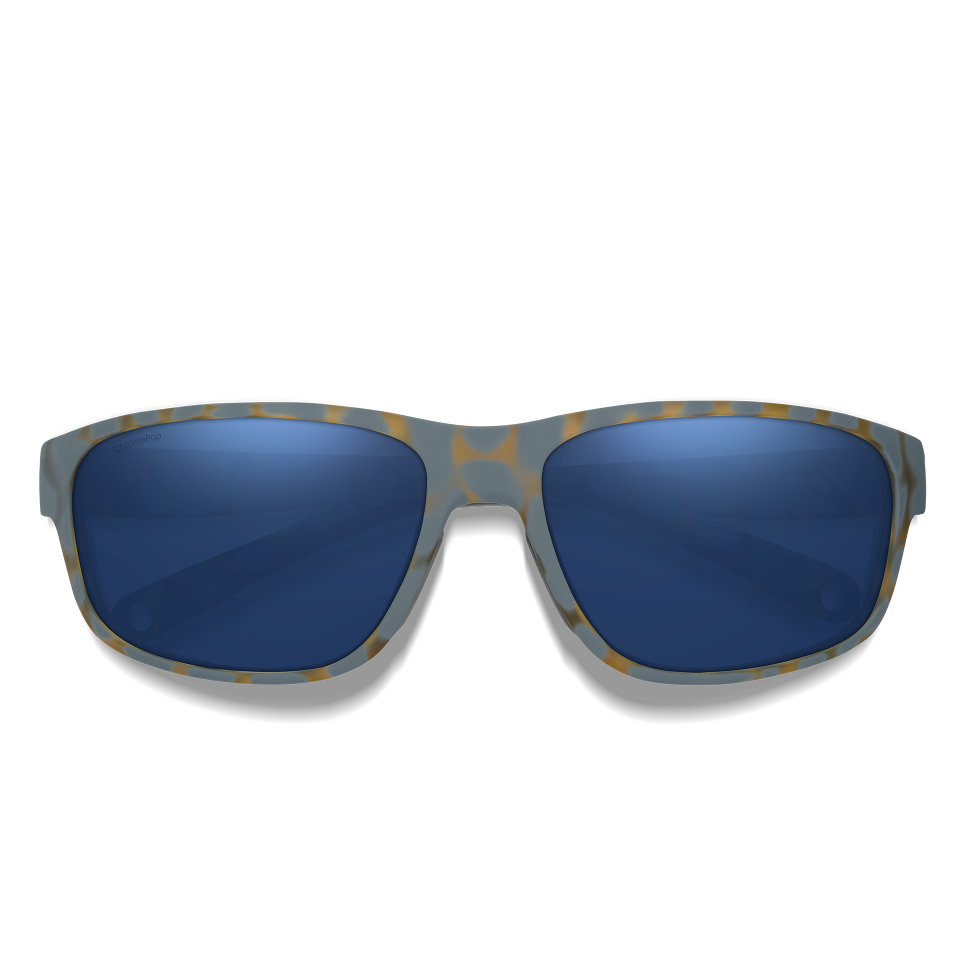 Redding 2, Sunglasses + Matte Black | ChromaPop Polarized Blue Mirror