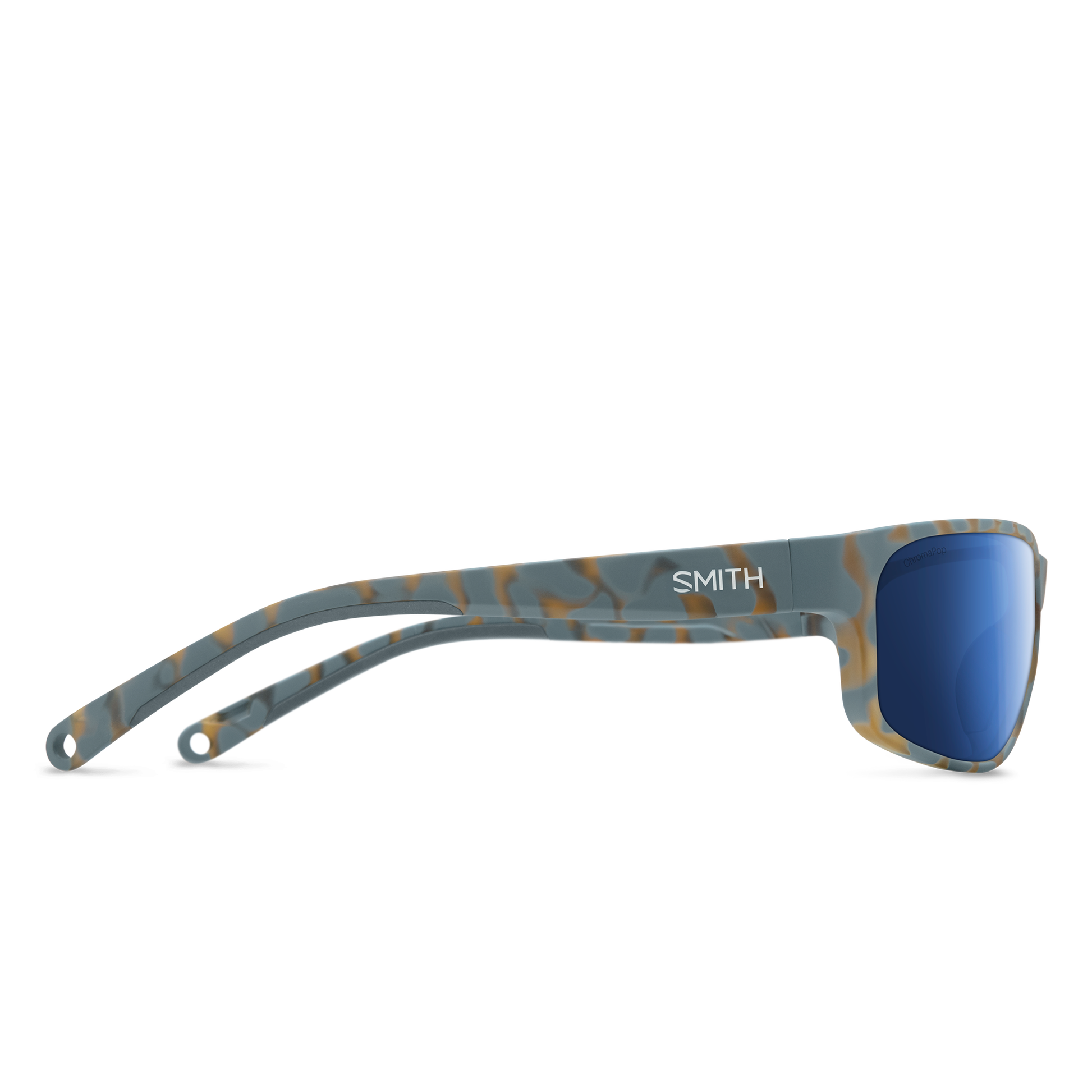 Redding 2, Sunglasses + Matte Black | ChromaPop Polarized Blue Mirror