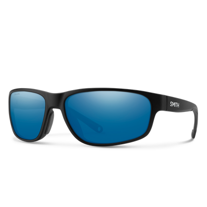 Redding 2, Lunettes de soleil + Noir mat | ChromaPop Miroir bleu polarisé