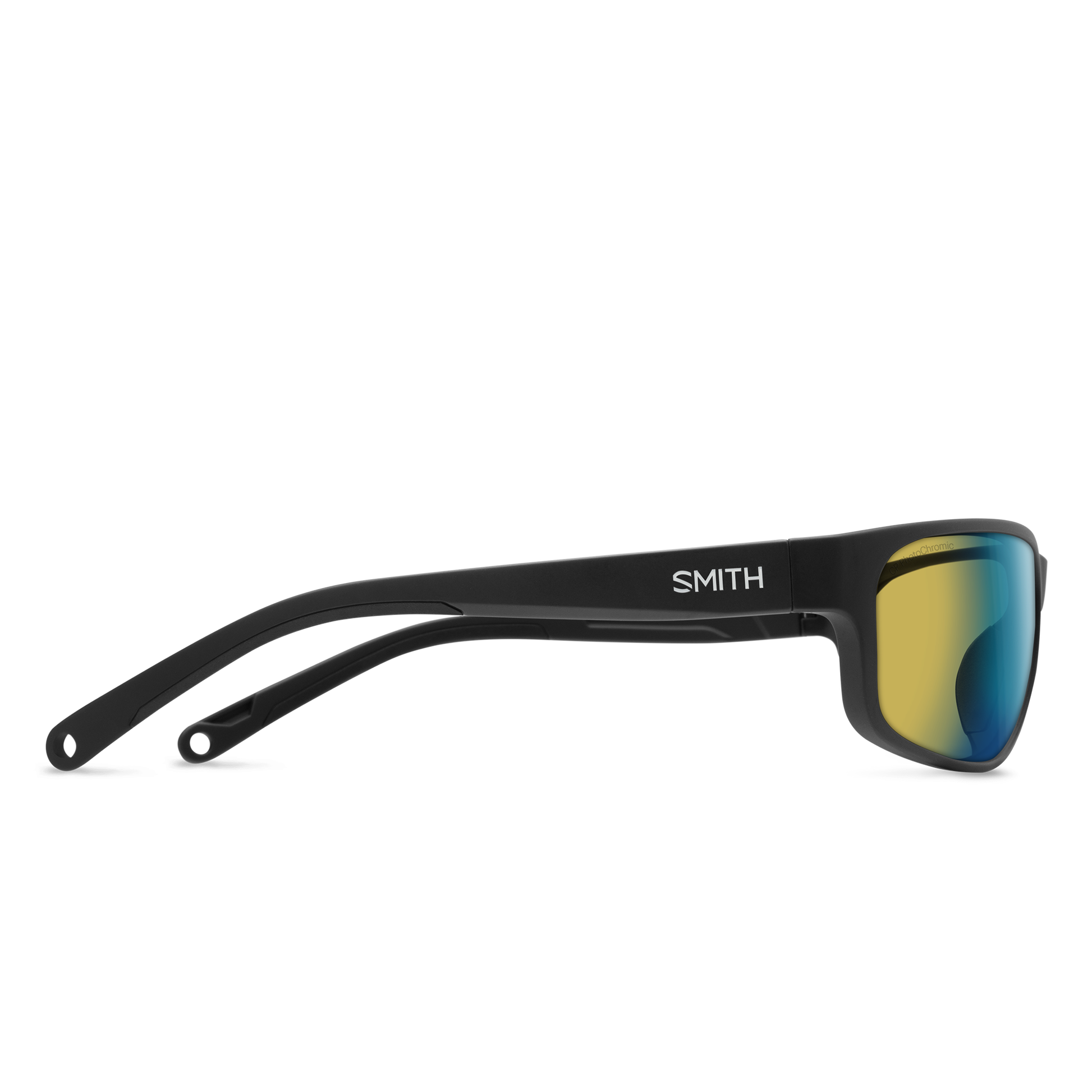 Redding 2, Sunglasses + Matte Black | ChromaPop Polarized Blue Mirror