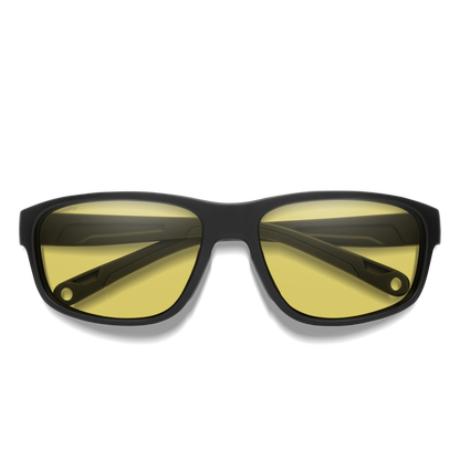 Redding 2, Sunglasses + Matte Black | ChromaPop Polarized Blue Mirror