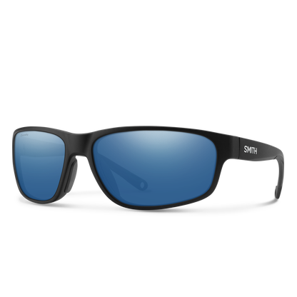 Redding 2, Lunettes de soleil + Noir mat | ChromaPop Miroir bleu polarisé