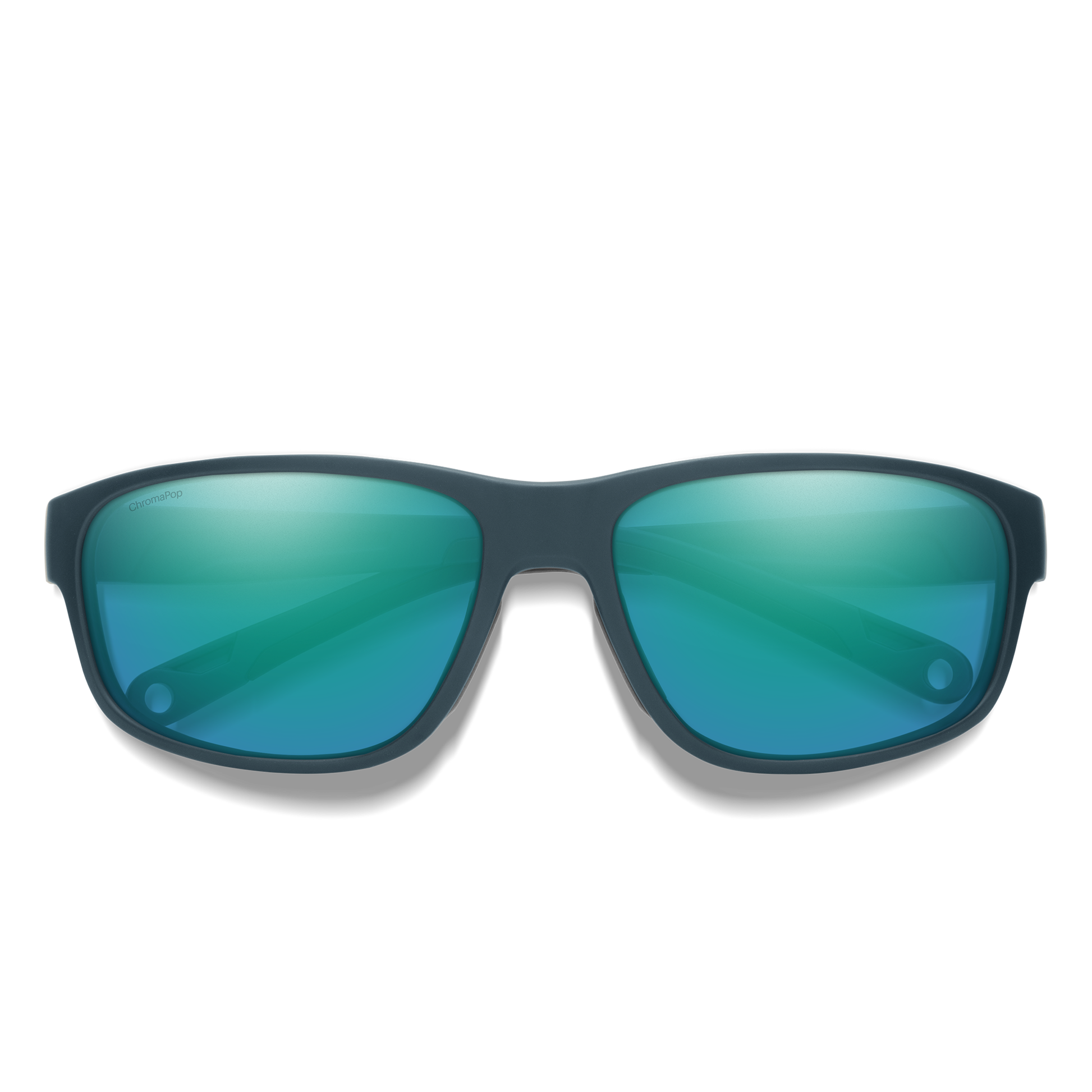 Redding 2, Sunglasses + Matte Black | ChromaPop Polarized Blue Mirror