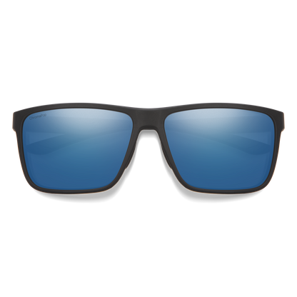 Riptide RX, Prescription + Matte Black + ChromaPop Polarized Blue Mirror