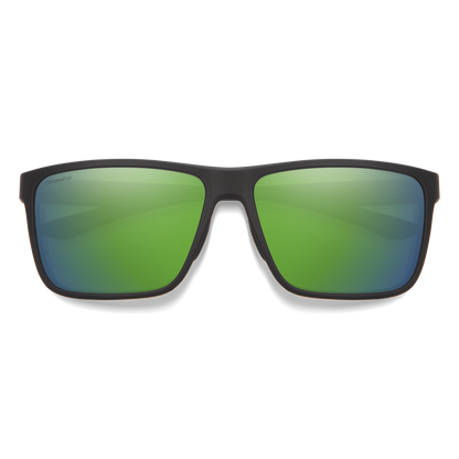 Riptide RX, Prescription + Matte Black + ChromaPop Polarized Blue Mirror