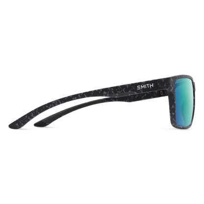 Riptide, Sunglasses + Matte Black | ChromaPop Glass Polarized Blue Mirror