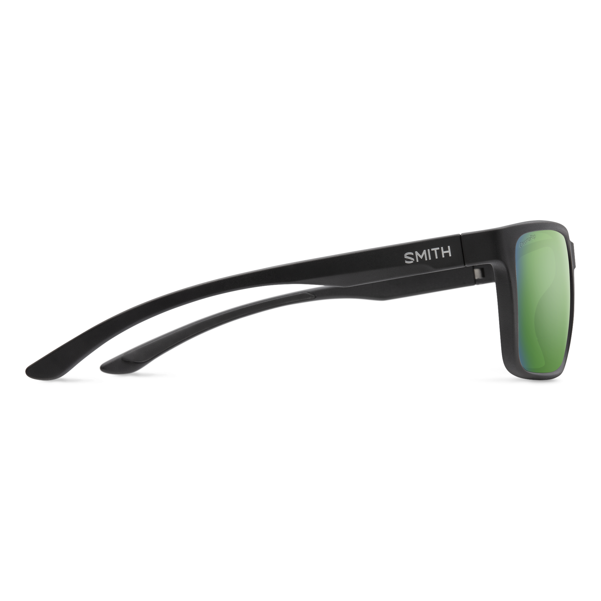 Riptide, Sunglasses + Matte Black | ChromaPop Glass Polarized Blue Mirror