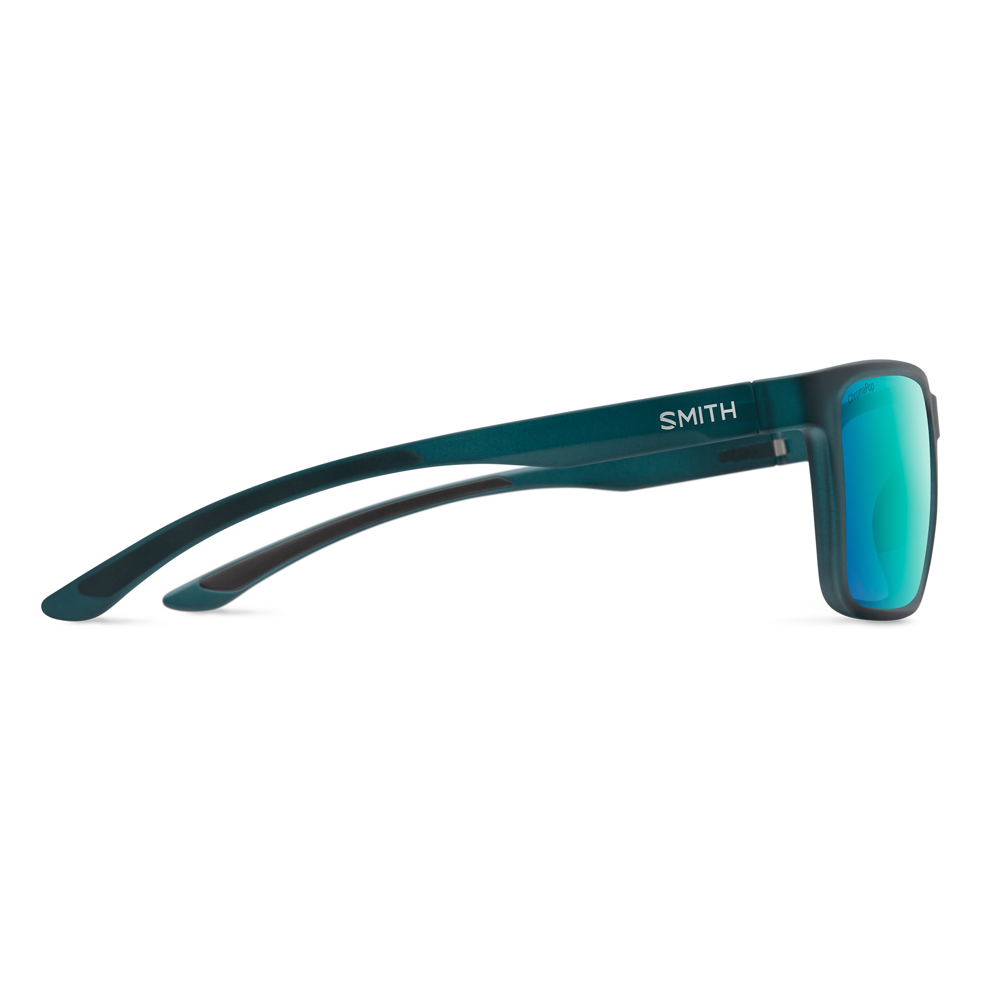 Riptide, Sunglasses + Matte Black | ChromaPop Glass Polarized Blue Mirror
