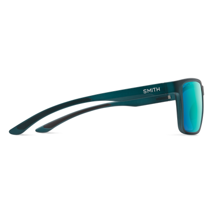 Riptide, Sunglasses + Matte Black | ChromaPop Glass Polarized Blue Mirror