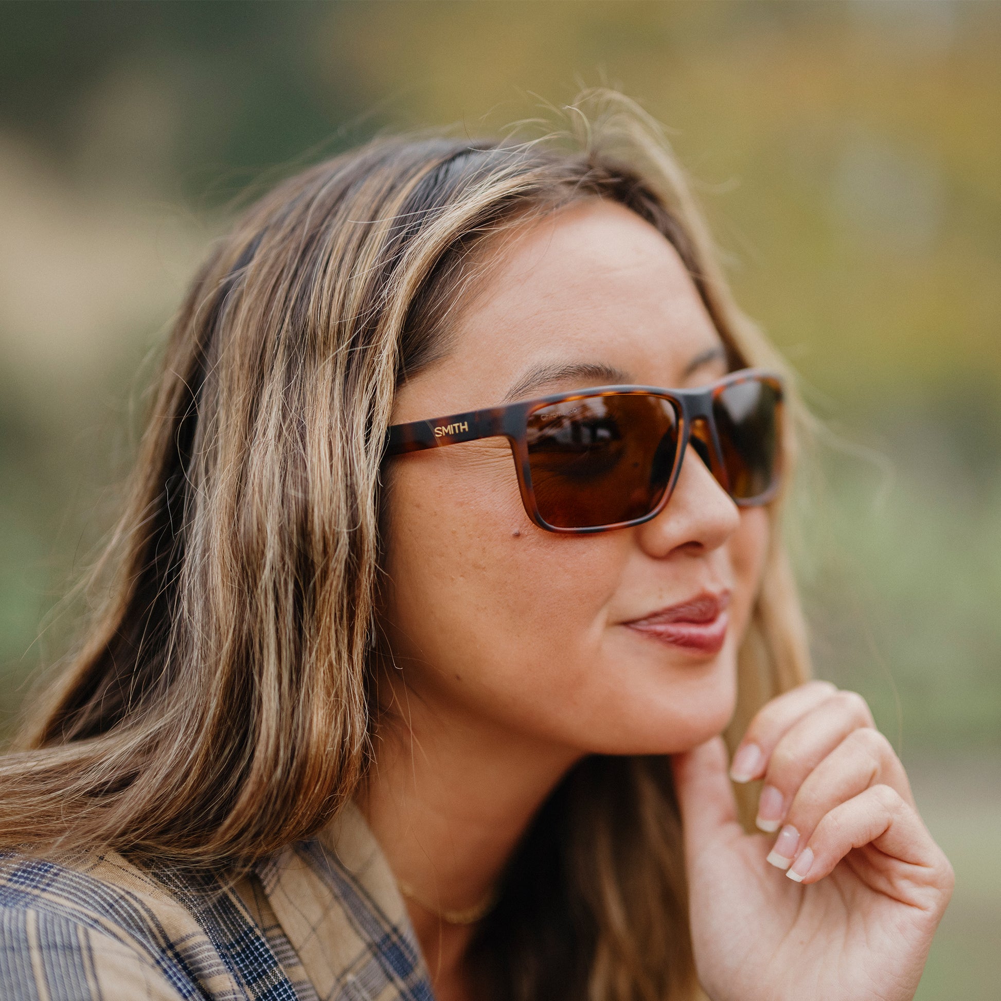 Riptide, Sunglasses + Matte Black | ChromaPop Glass Polarized Blue Mirror