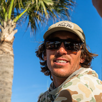 Riptide, Sunglasses + Matte Black | ChromaPop Glass Polarized Blue Mirror