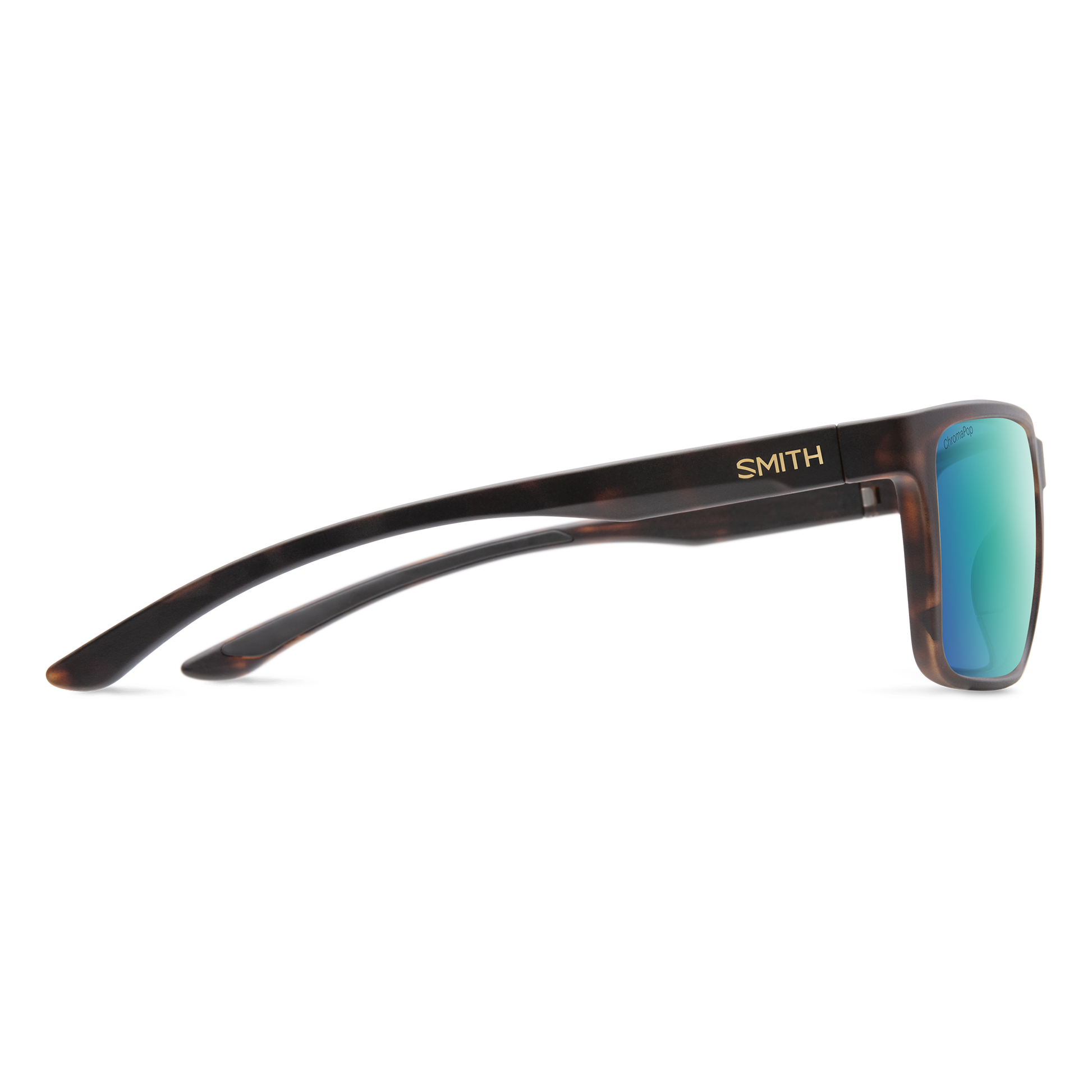 Riptide, Sunglasses + Matte Black | ChromaPop Glass Polarized Blue Mirror