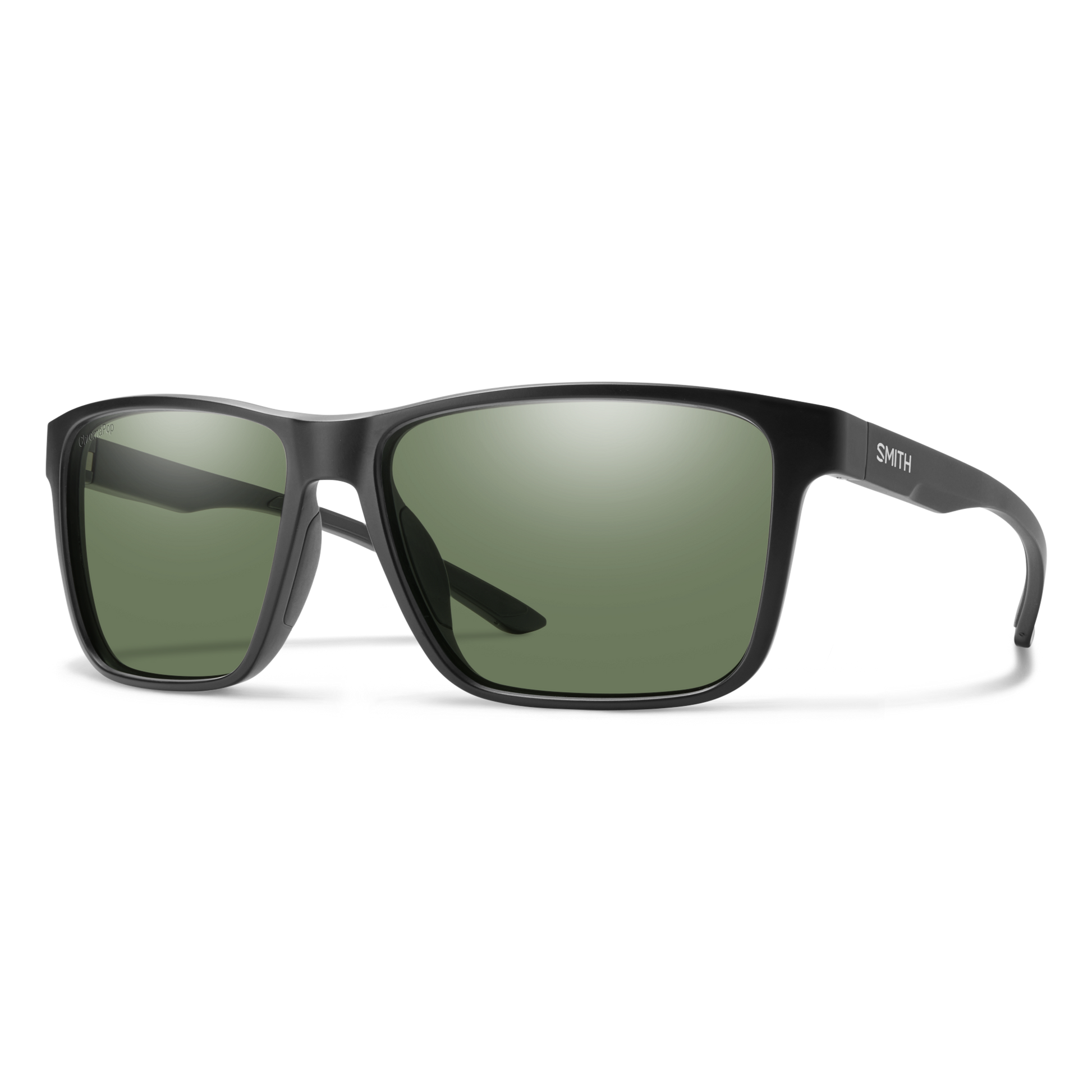 Riptide XL, Matte Black | ChromaPop Polarized Green Mirror