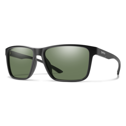 Riptide XL, Matte Black | ChromaPop Polarized Green Mirror