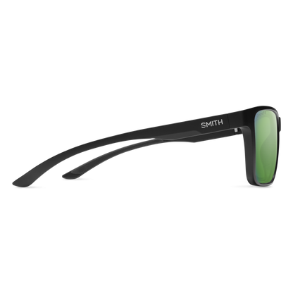Riptide XL, Matte Black | ChromaPop Polarized Green Mirror