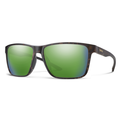 Riptide XL, noir mat | Verres polarisés verts miroités « ChromaPop »