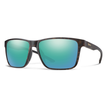 Riptide XL, Matte Black | ChromaPop Polarized Green Mirror