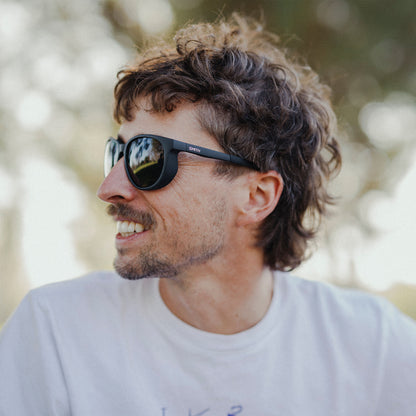 Seeker, Lunettes de soleil + Noir mat | Brun photochromique ChromaPop