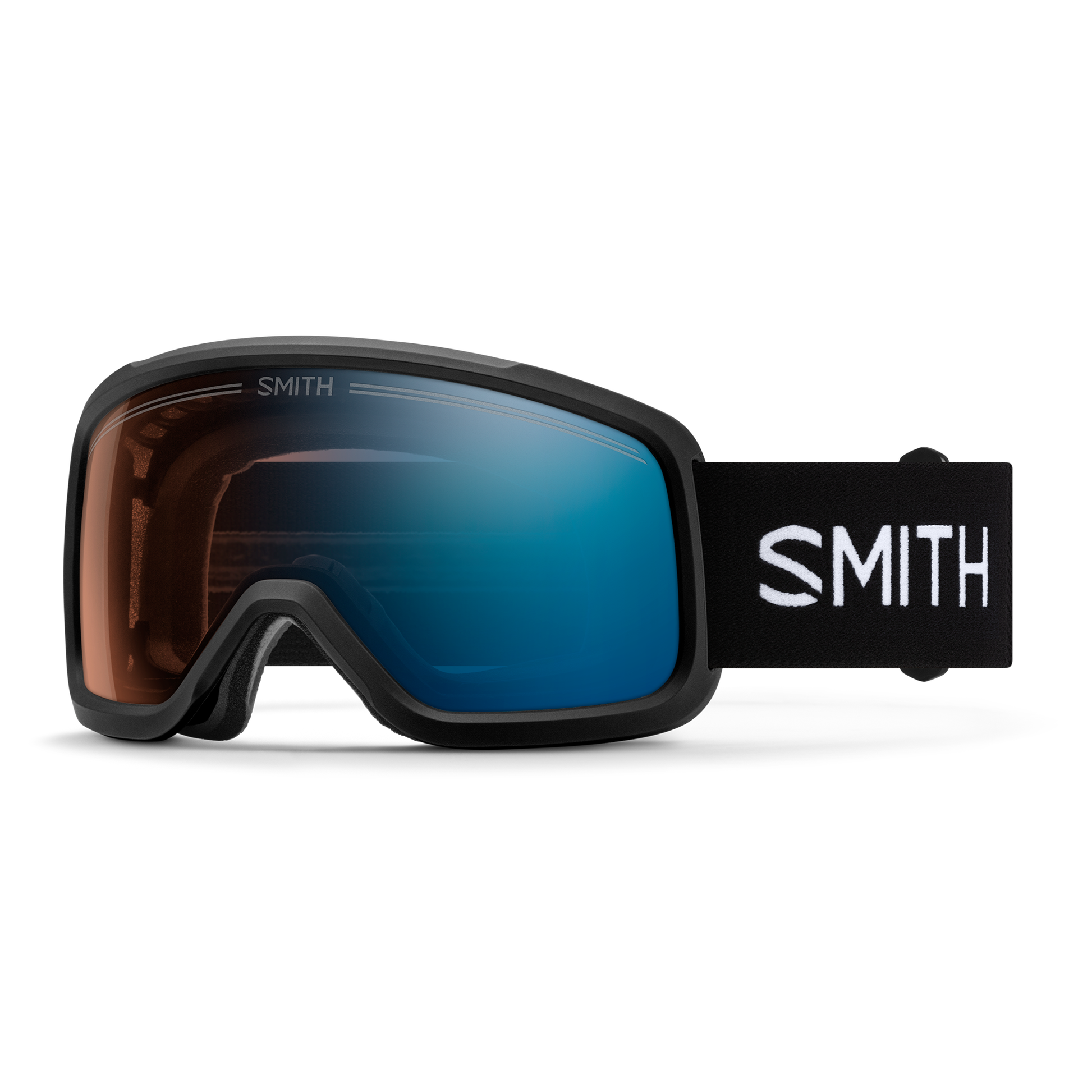 Shakedown Low Bridge Fit, Black | ChromaPop Pro Photochromic Blue Mirror