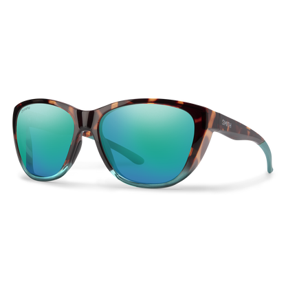 Shoal, Sunglasses + Tortoise | ChromaPop Polarized Rose Gold Mirror