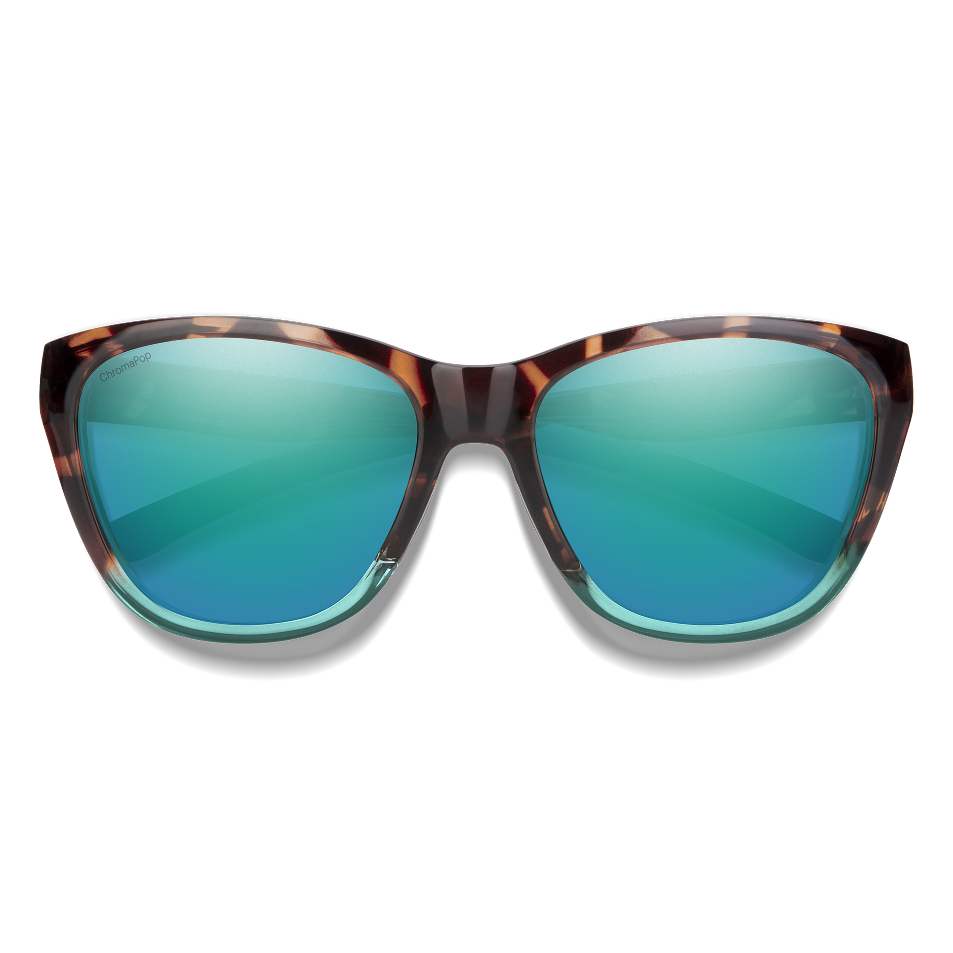 Shoal, Sunglasses + Tortoise | ChromaPop Polarized Rose Gold Mirror