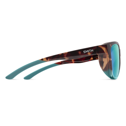Shoal, Sunglasses + Tortoise | ChromaPop Polarized Rose Gold Mirror