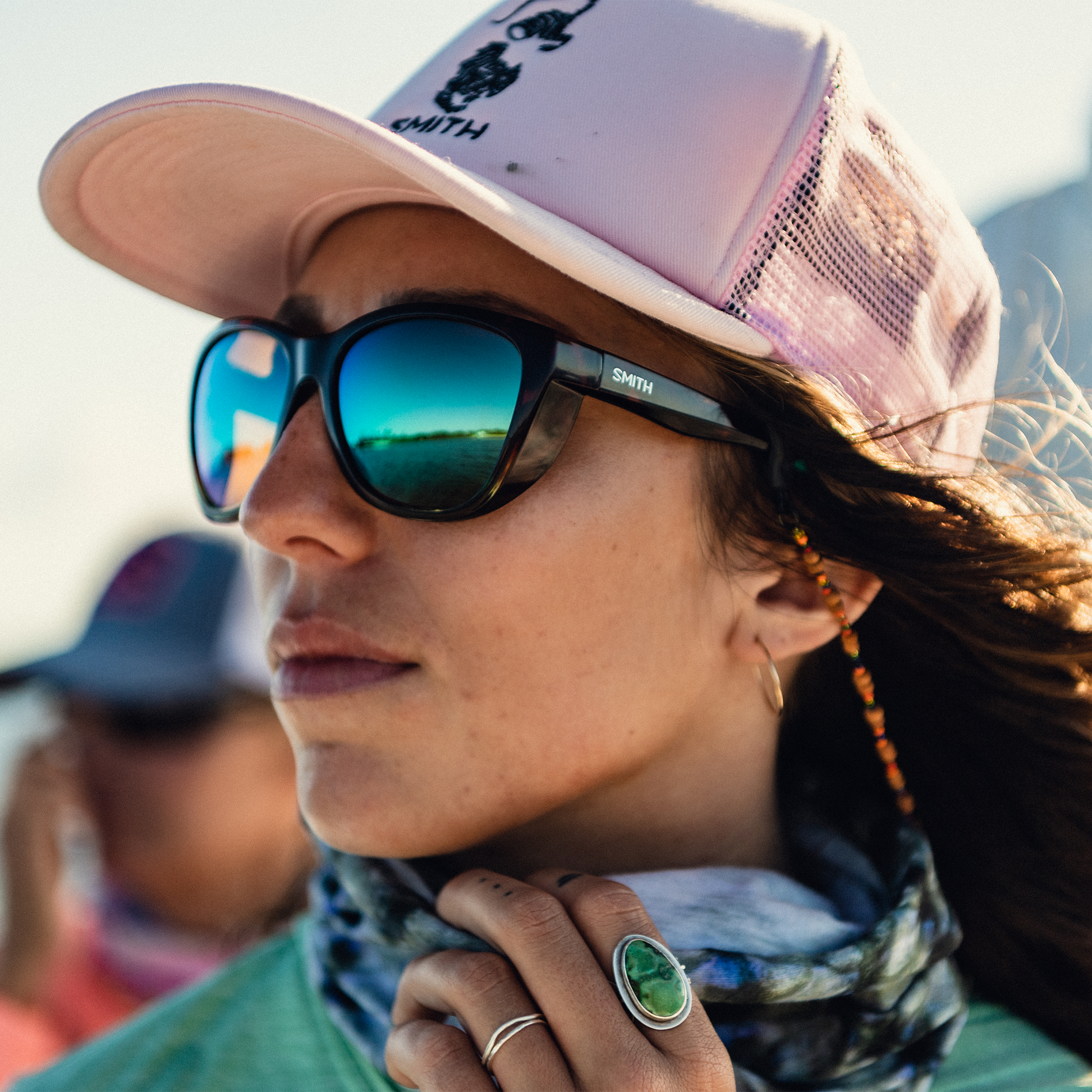 Shoal, Sunglasses + Tortoise | ChromaPop Polarized Rose Gold Mirror