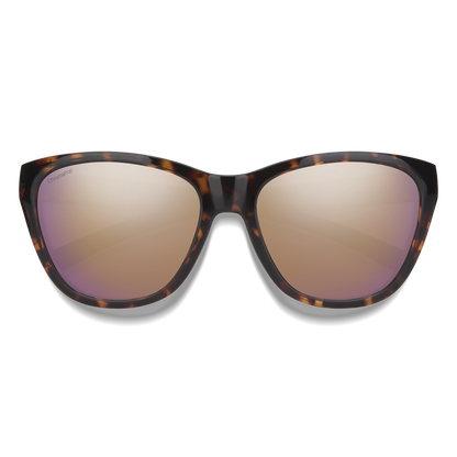 Shoal, Sunglasses + Tortoise | ChromaPop Polarized Rose Gold Mirror