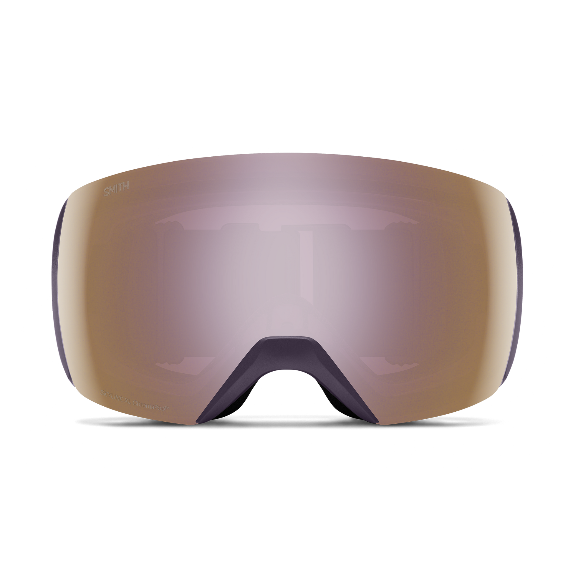 Skyline XL Low Bridge Fit, Chalk  | ChromaPop Sun Black Gold Mirror