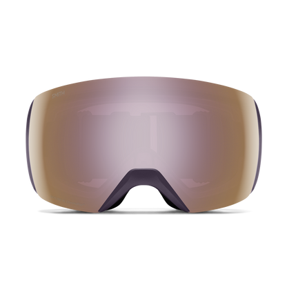 Skyline XL Low Bridge Fit, Chalk  | ChromaPop Sun Black Gold Mirror