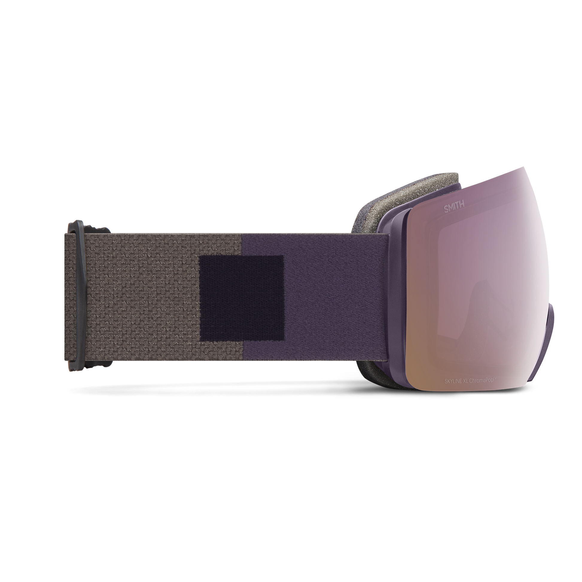 Skyline XL Low Bridge Fit, Chalk  | ChromaPop Sun Black Gold Mirror