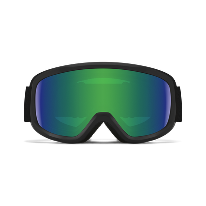 Snowday, Miroir Sol-X noir | vert