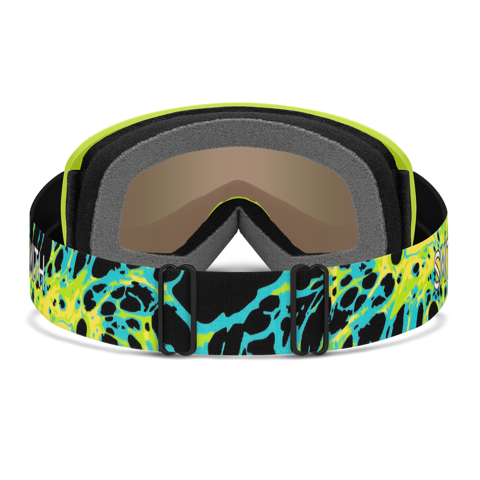 Jour de neige, noir | Miroir vert Sol-X