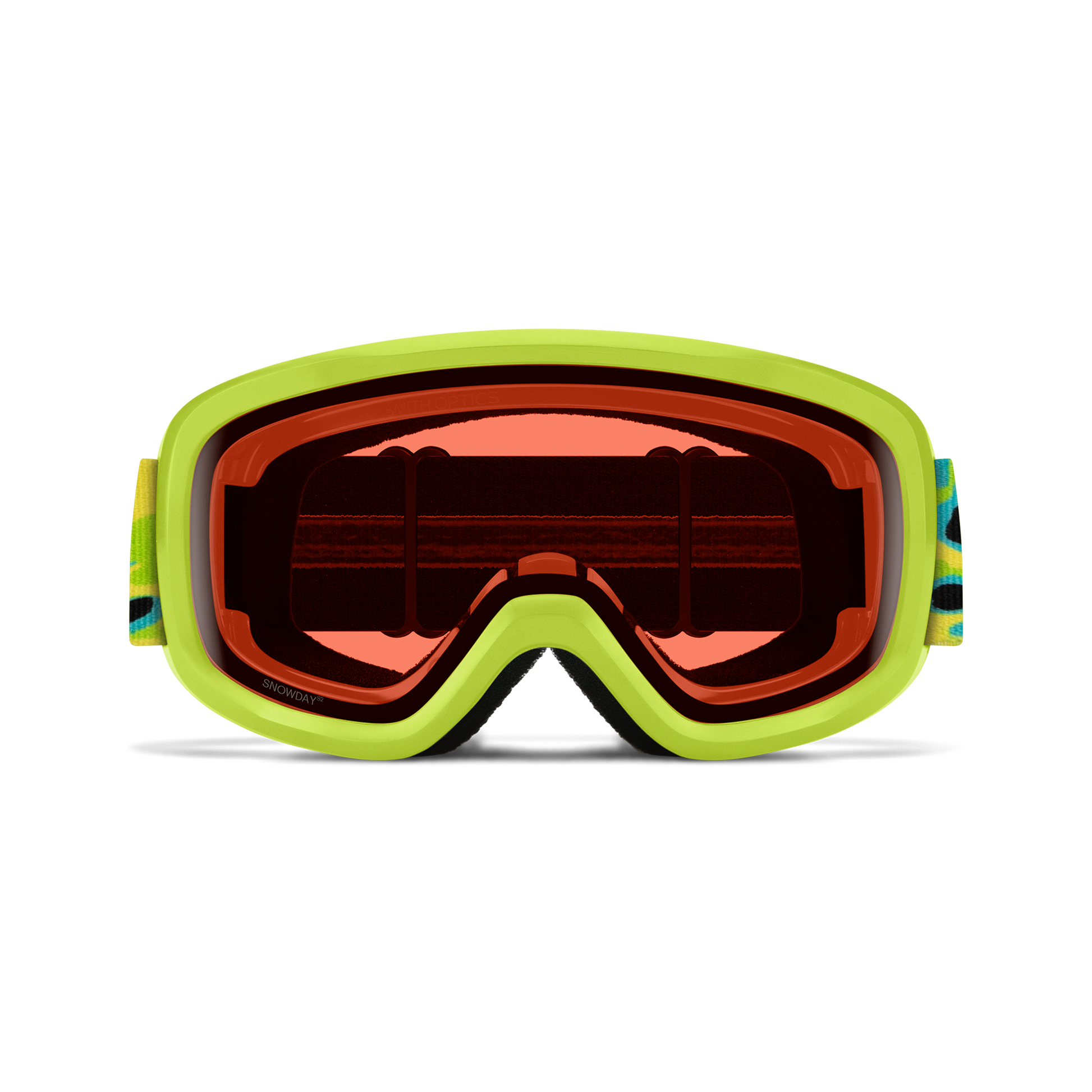 Jour de neige, noir | Miroir vert Sol-X
